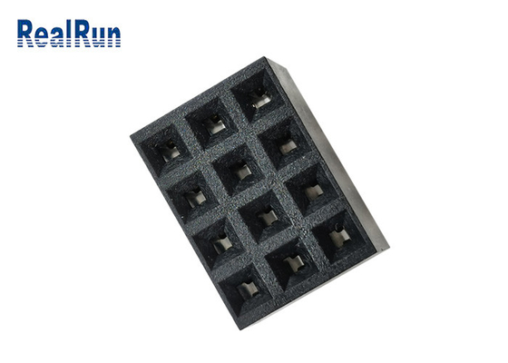 Terminale femminile d'ottone DC1.5A di fila Y del connettore PBT UL94V-0 tre dell'intestazione di PA6T