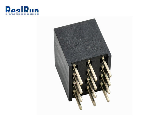 Terminale femminile d'ottone DC1.5A di fila Y del connettore PBT UL94V-0 tre dell'intestazione di PA6T