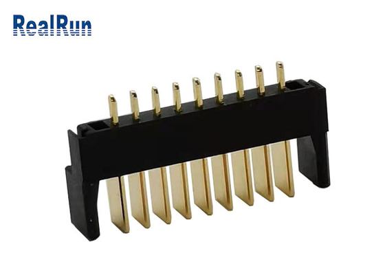 l'oro di nylon del bronzo fosforoso del supporto maschio della batteria 9P ha placcato 500VAC