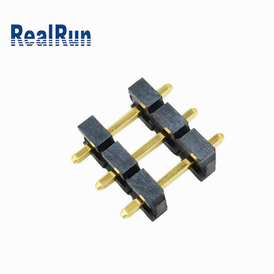 Connettore L16.8 di Pin SQ1.14 di Pin Header Gold Plated 3 di doppio strato di PBT LCP