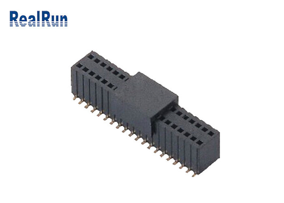 Ottone femminile del connettore 500VAC SMD H5.7 2×20P PBT dell'intestazione di PA9T LCP