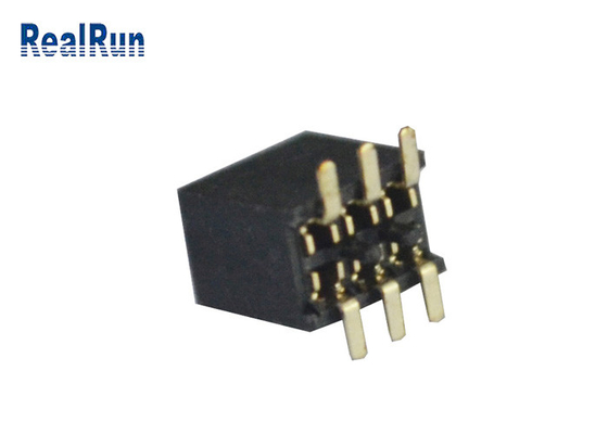 Bordo femminile del supporto della superficie del PWB del connettore 1.27mm dell'intestazione ISO9001 per imbarcarsi su connettore