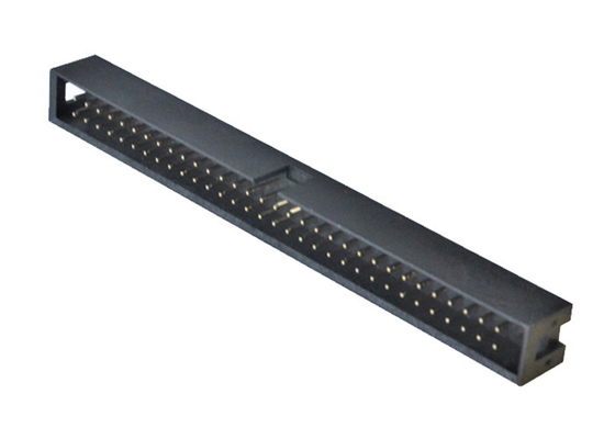Intestazione maschio diritta del PWB 2X32P dell'istantaneo dell'oro del connettore H9.0 dell'intestazione della scatola del nero di PA6T