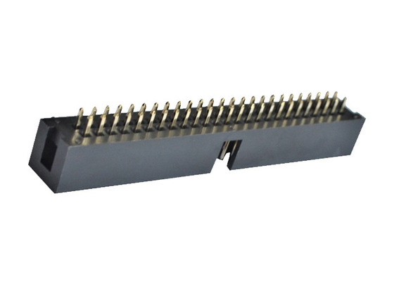 Cavo diritto d'ottone di fila 50P di oro di timbratura della scatola del connettore doppio dell'intestazione per imbarcarsi su Conenctor