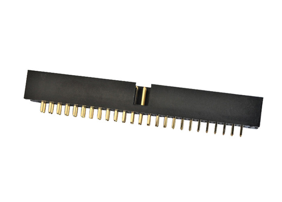 Cavo diritto d'ottone di fila 50P di oro di timbratura della scatola del connettore doppio dell'intestazione per imbarcarsi su Conenctor
