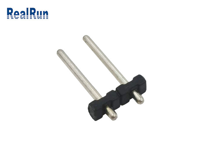 Fila delle intestazioni 10A di PBT 5.0mm Pin Header Round Pin Connector H2.0 1X2P singola