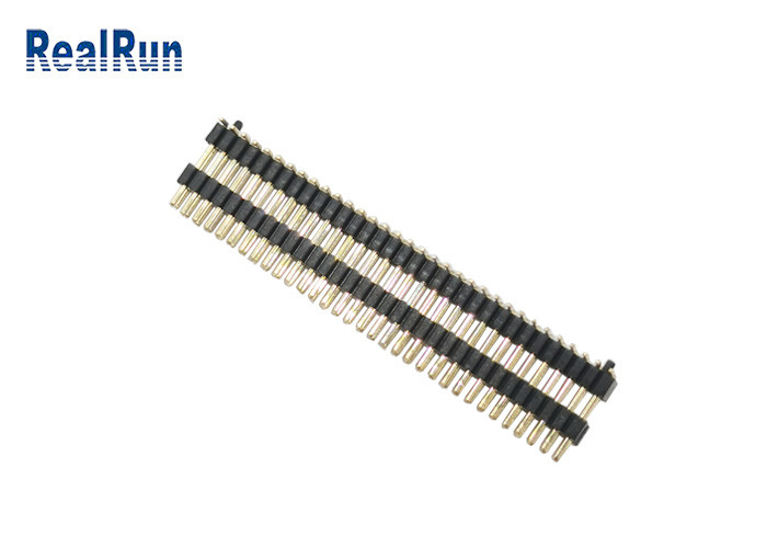 Maschio 2X33p dell'istantaneo 1.0mm Pin Header Connector SMT dell'oro di PA6T con la plastica doppia di strato della posta