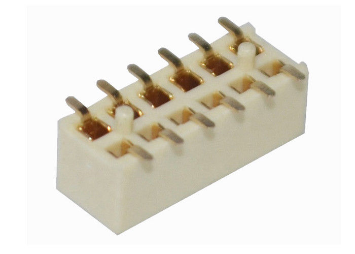 12 tipo doppio di SMT di fila del PWB del connettore dell'intestazione di Pin del passo femminile del connettore 2.0mm