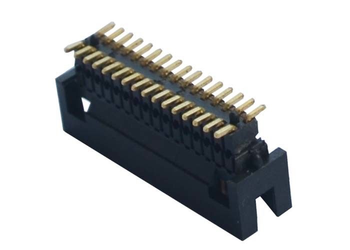 Bordo del passo di fila 1.27mm del doppio del connettore dell'intestazione della scatola di SMT ai connettori di cavo