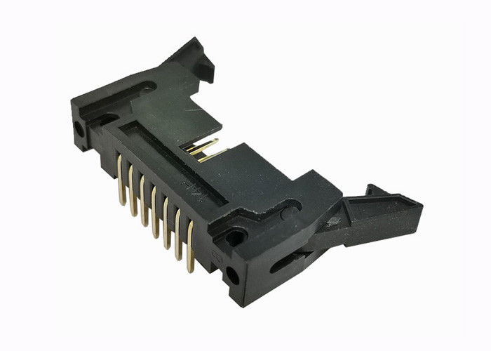 il Pin dell'intestazione 14 di Pin dell'angolo retto di 2.54mm ha protetto il foro 500V della depressione del connettore