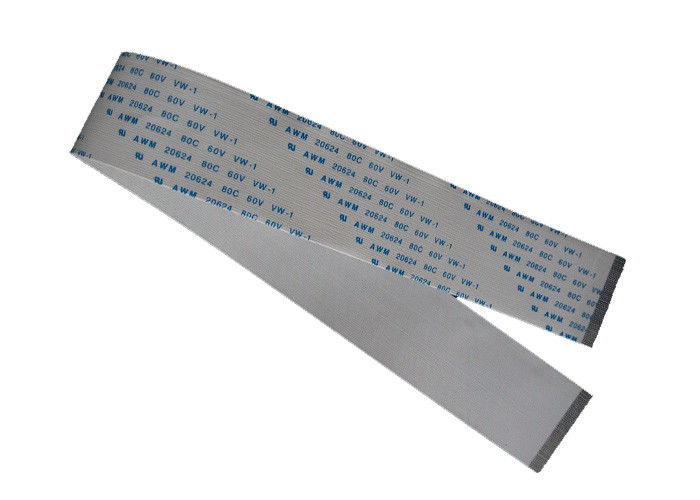 Tipo bianco 300mm di B 4,8 di Pin del materiale 50 del contatto placcato latta del cavo a nastro della flessione