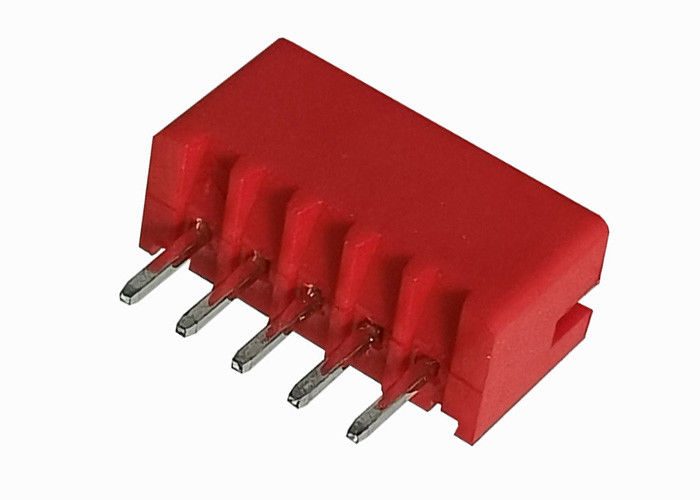 Pin femminile ad angolo retto 5 dell'intestazione 2.0mm della saldatura di pressione per rosso del bordo del PWB