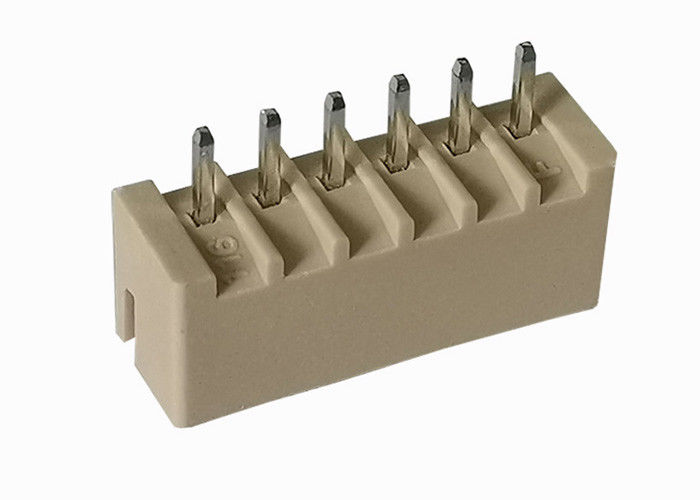 Connettore orizzontale PBT, cavo ad alta velocità del wafer di 6 Pin per imbarcarsi su connettore