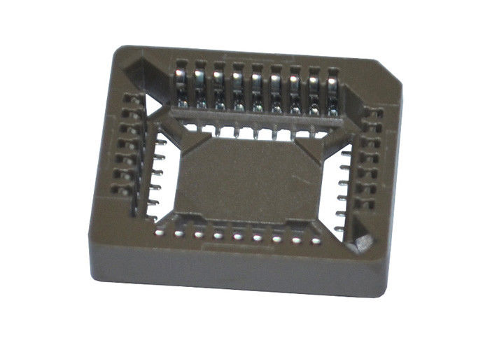 32 tipo oro/stagnatura elettrolitica di SMT del passo del connettore 1.27mm dell'incavo di Pin PLCC IC