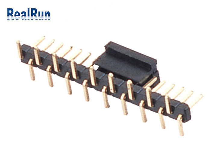 Connettore maschio UL94V-0 dell'intestazione del singolo passo di fila 9P 1.0mm di SMT SMD