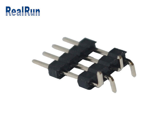 UL94V-0 connettore maschio dell'intestazione del PWB dell'ottone PA6T 2.0mm SMT Pin Header 2amp