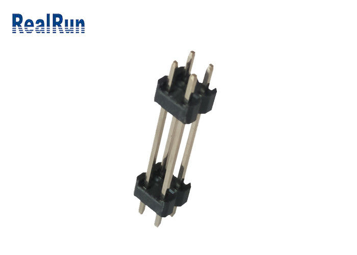 Saldi la CC 0.75A del maschio del PWB di dc 0,75 Pin Header Connector H2.5 4P di PA6T