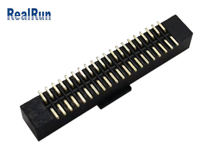 Pin d'ottone SMD Pin Box DC2A del maschio 40 del connettore di Idc dell'intestazione di LCP PA6T con il cappuccio