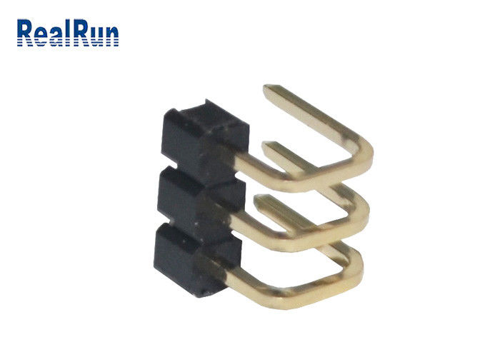 PA6T PBT SMT Pin Connector High Temperature Plastic ISO9001 per LCM LED