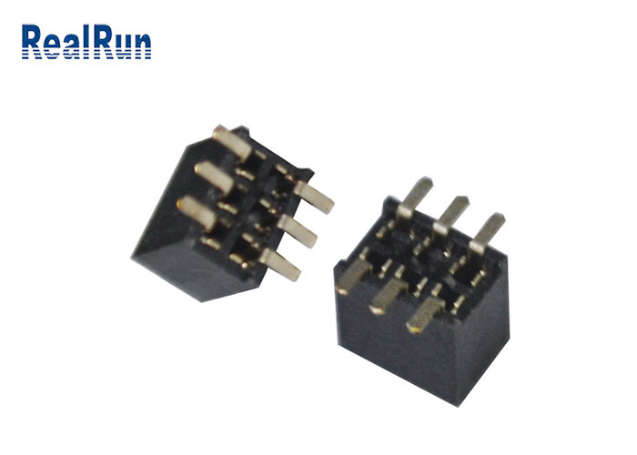 Bordo femminile del supporto della superficie del PWB del connettore 1.27mm dell'intestazione ISO9001 per imbarcarsi su connettore