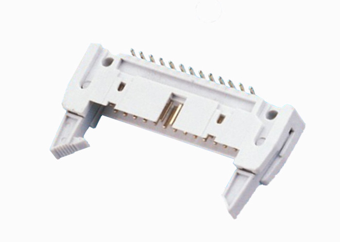 Connettore dell'intestazione protetto fermo lungo maschio del connettore dell'intestazione dell'espulsore 6-64P 2,54 SMT di IDC