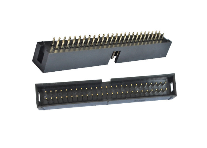 Cavo diritto d'ottone di fila 50P di oro di timbratura della scatola del connettore doppio dell'intestazione per imbarcarsi su Conenctor