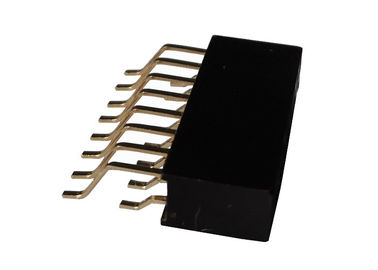 Tipo femminile 16 Pin del connettore 2.54mm SMT dell'intestazione di doppia fila con l'orizzontale