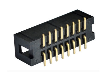 Tipo maschio PBT di SMT del passo del connettore 2.54mm dell'intestazione della scatola/materiale isolante di PA6T