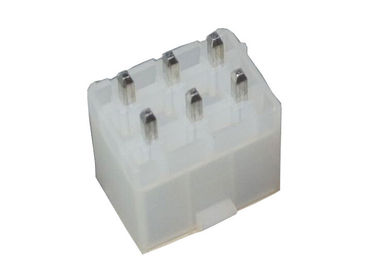 Passo del connettore 4.2mm del wafer di Pin di serie 6 della R, connettore terminale diritto dell'alloggio