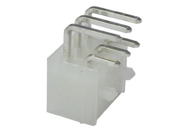 Cavo bianco del PWB del wafer dell'intestazione di Pin dell'angolo retto 6 per imbarcarsi su ohm dei connettori 30m
