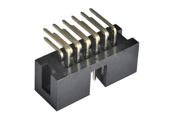 connettore ad angolo retto di SMT della scatola dell'intestazione di 2x6 IDC dell'intestazione del passo maschio del connettore 2,54