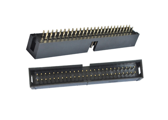 Cavo diritto d'ottone di fila 50P di oro di timbratura della scatola del connettore doppio dell'intestazione per imbarcarsi su Conenctor